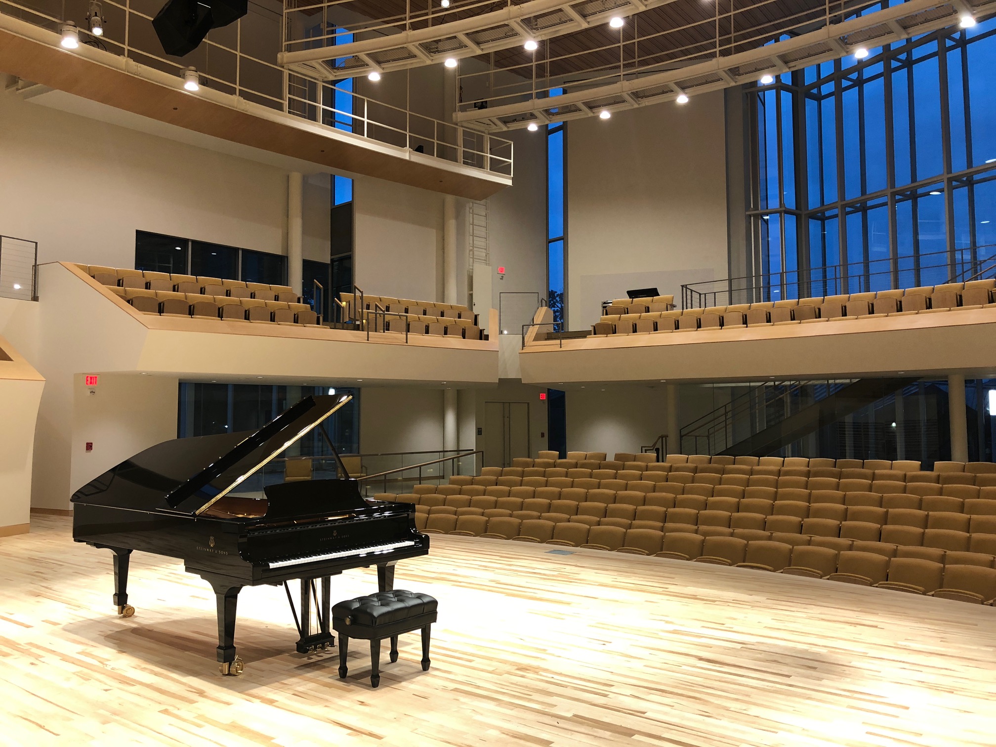 The Pennsylvania State University New Recital Hall and Music 1